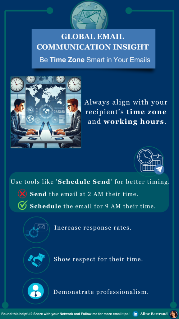 Be Time Zone Smart in Your Emails
